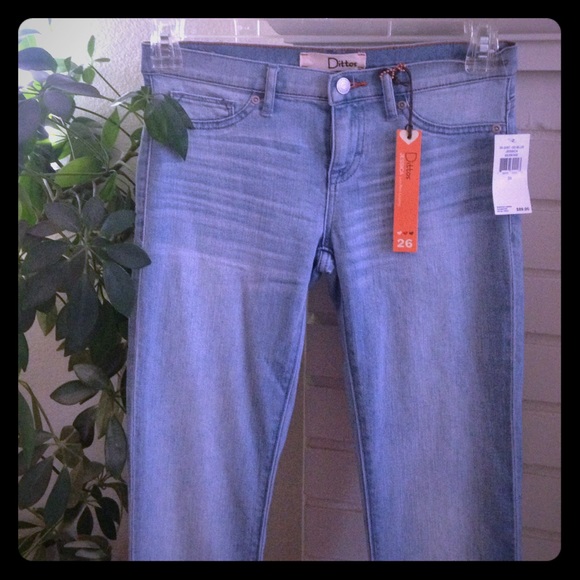 Dittos Jessica Low Rise Legging Jeans Golden Daze - Picture 1 of 4